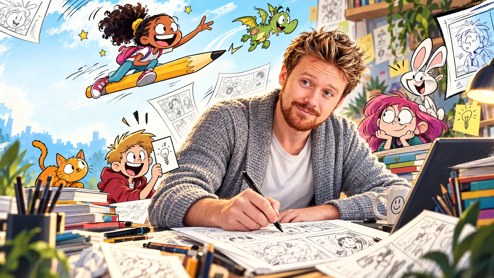 Univers graphique de Greg Blondin
